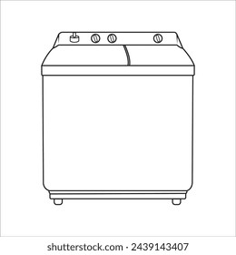 Washing machine icon vector illustration design