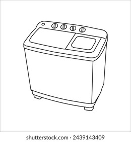 Washing machine icon vector illustration design
