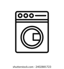 diseño de imagen vectorial de icono de lavadora