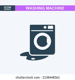 washing machine icon vector sign symbol
