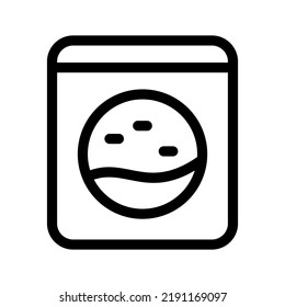 Washing Machine Icon Vector Symbol Design Illustration