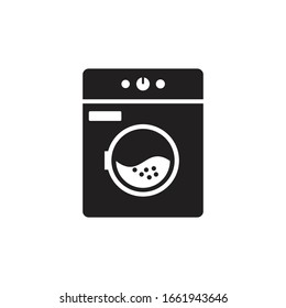 washing machine icon vector template