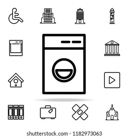 washing machine icon. web icons universal set for web and mobile