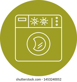  Washing machine icon for your project
