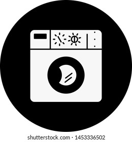  Washing machine icon for your project
