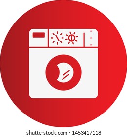  Washing machine icon for your project
