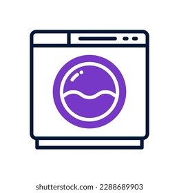 washing machine icon for your website design, logo, app, UI.
