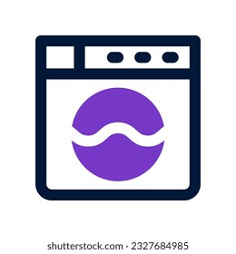 washing machine icon for your website, mobile, presentation, and logo design.