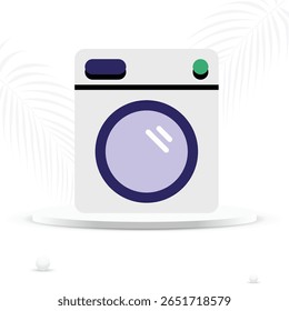 Washing Machine Laundry Appliance Icon