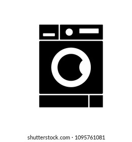 washing machine - laundry icon vector
