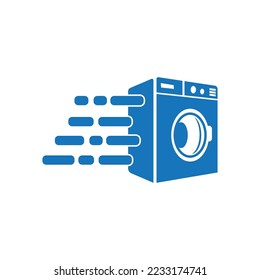 washing machine or laundry icon. vector illustration template design