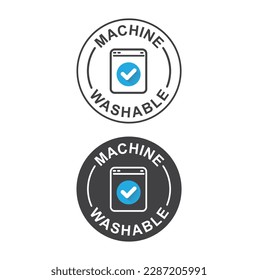 Washing machine line icon. Wash laundry sign.