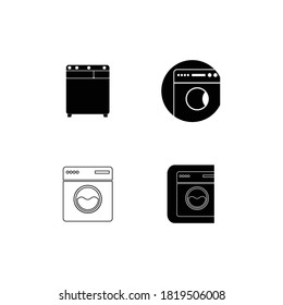 Logo-Design der Waschmaschine