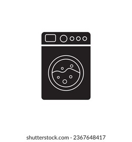 washing machine logo illustration design
icon editable stroke, sign, symbol outline line button isolated on white