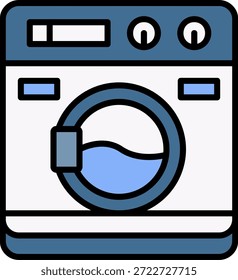 Lavadora Nuevo Vector de diseño de iconos creativos
