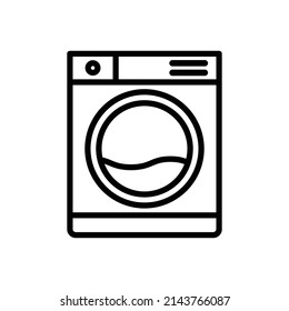 washing machine new icon vector simple