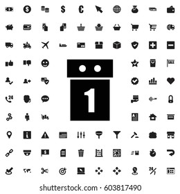 Washing machine on sale icon illustration isolated vector sign symbol. e-commerce icons vector set.