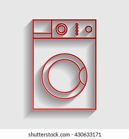 Washing machine sign