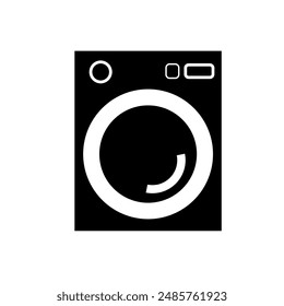 washing machine - simple vector icon	