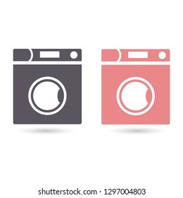 washing machine Vector icon