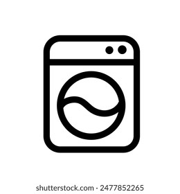 Washing machine - vector icon	