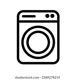  washing machine - vector icon