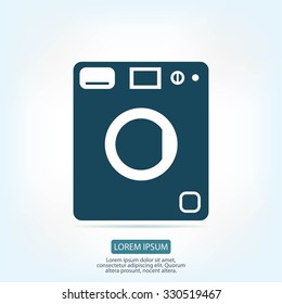 washing machine  vector icon