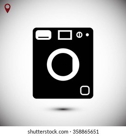 washing machine  vector icon