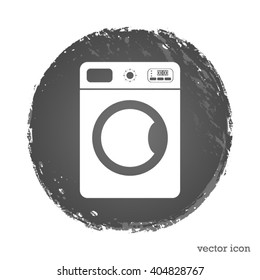washing machine vector icon