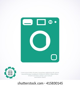 washing machine  vector icon