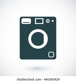 washing machine  vector icon