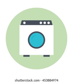 Washing Machine Vector Icon