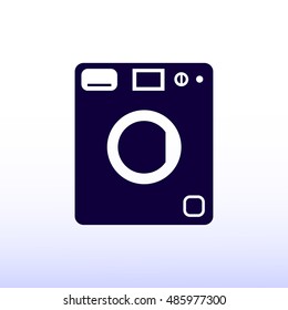 washing machine vector icon, vector best flat icon, EPS
