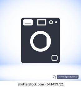 washing machine vector icon, vector best flat icon, EPS