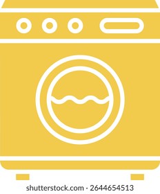 Washing Machine vector icon. Can be used for printing, mobile and web applications.