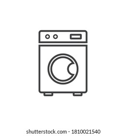 washing machine vector icon design