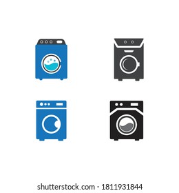 washing machine vector icon design