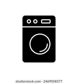 washing machine vector icon. simple flat trendy style illustration for web and app on white background..eps