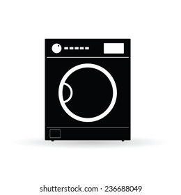 washing machine vector illustration