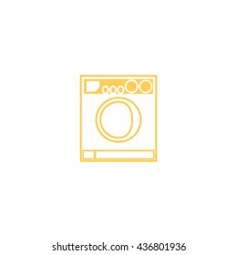 Washing machine vector illustration