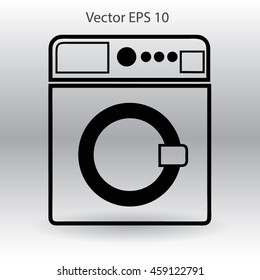 washing machine vector illustration
