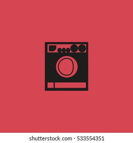 Washing machine vector illustration