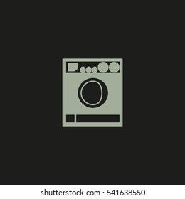 Washing machine vector illustration