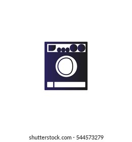 Washing machine vector illustration