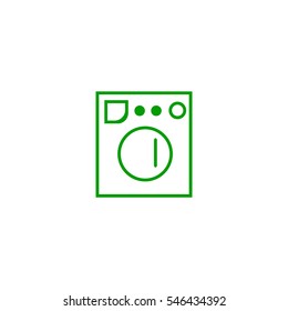 Washing machine vector illustration