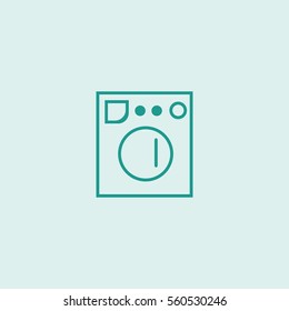 Washing machine vector illustration