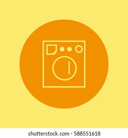 Washing machine vector illustration