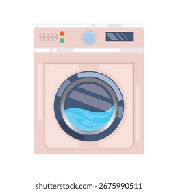 washing machine vector illustration element design template