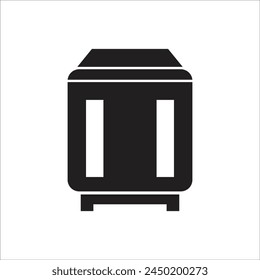 washing machine vetor icon line template