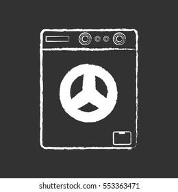 Washing machine in vintage style